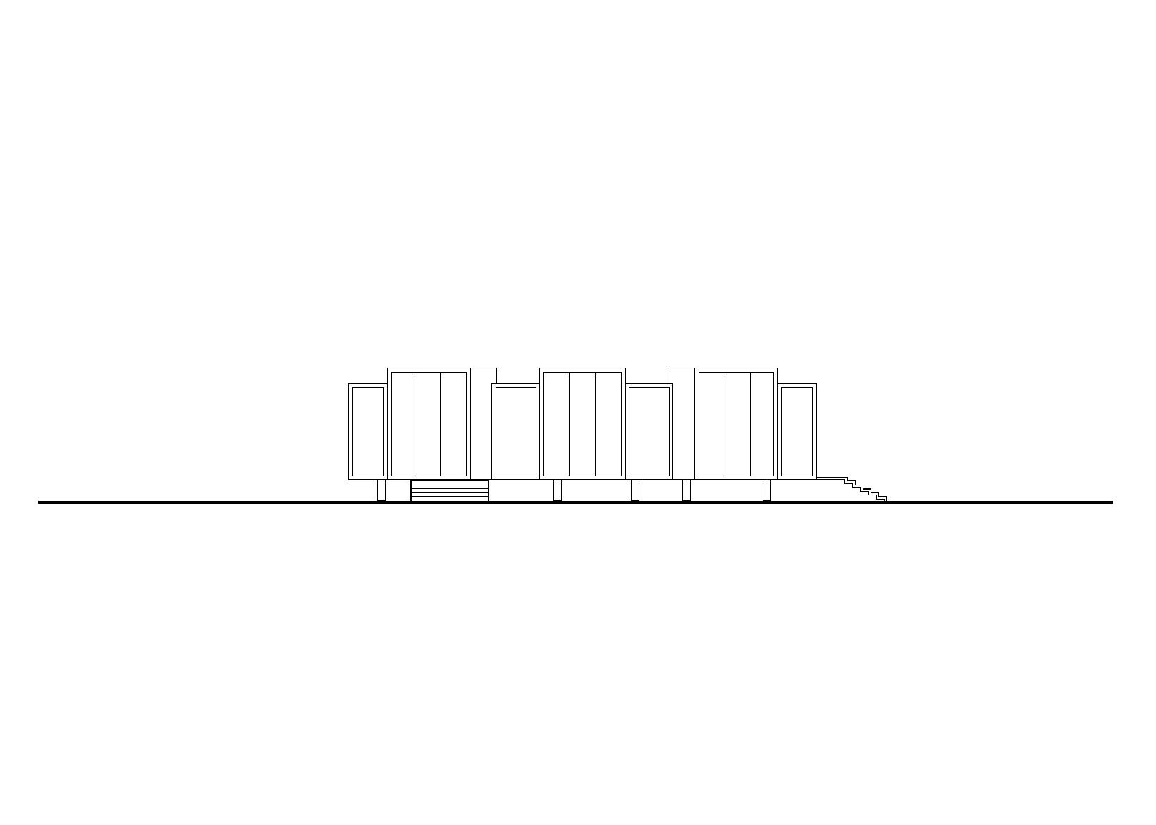员工休息室建筑施工图设计_CAD 建筑