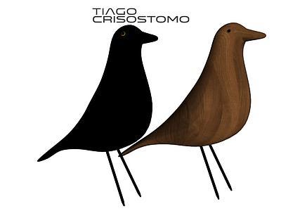 Pássaros Eames House Bird Design