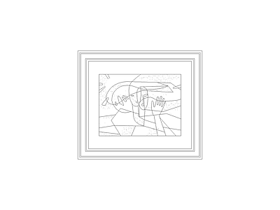 挂画 常用平面立面图块