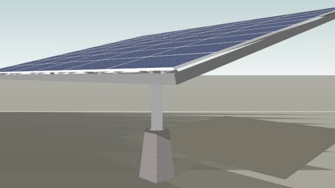 太阳能树1 太阳能采集器