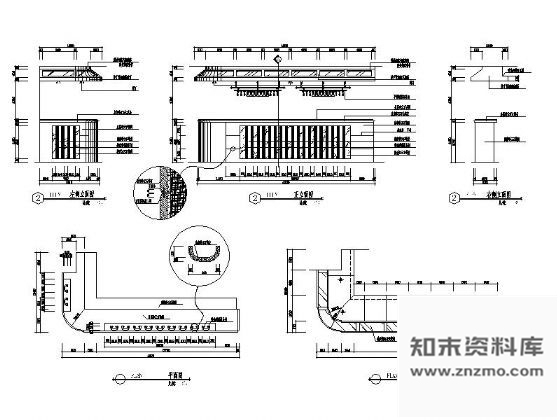 图块/节点舞厅酒吧台详图 节点 家具节点详图