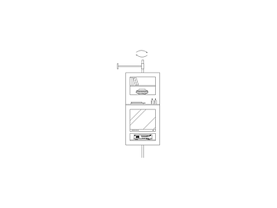 柜子 现代家具图块别墅家具图块施工图