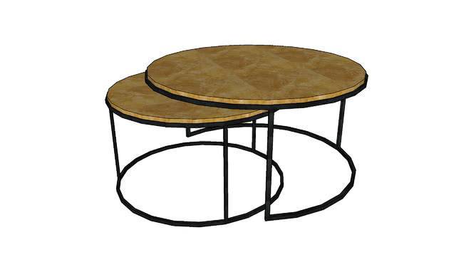 圆形Nesting Cocktail Table 鼓 其他 折叠椅