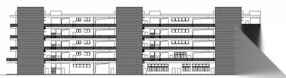 [深圳湾]某高级中学校区建筑结构水电施工图（初中部、高...