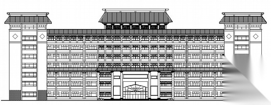 某七层教学楼建筑设计施工图