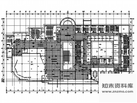 施工图哈尔滨国家重点高校国际会议中心教育大楼装修施工图