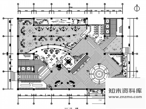 施工图广西欧风酒店局部室内装修图