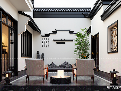 新中式庭院