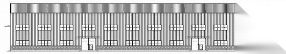 某单层钢结构厂房建筑施工图有材料和说明(04级土木工程...