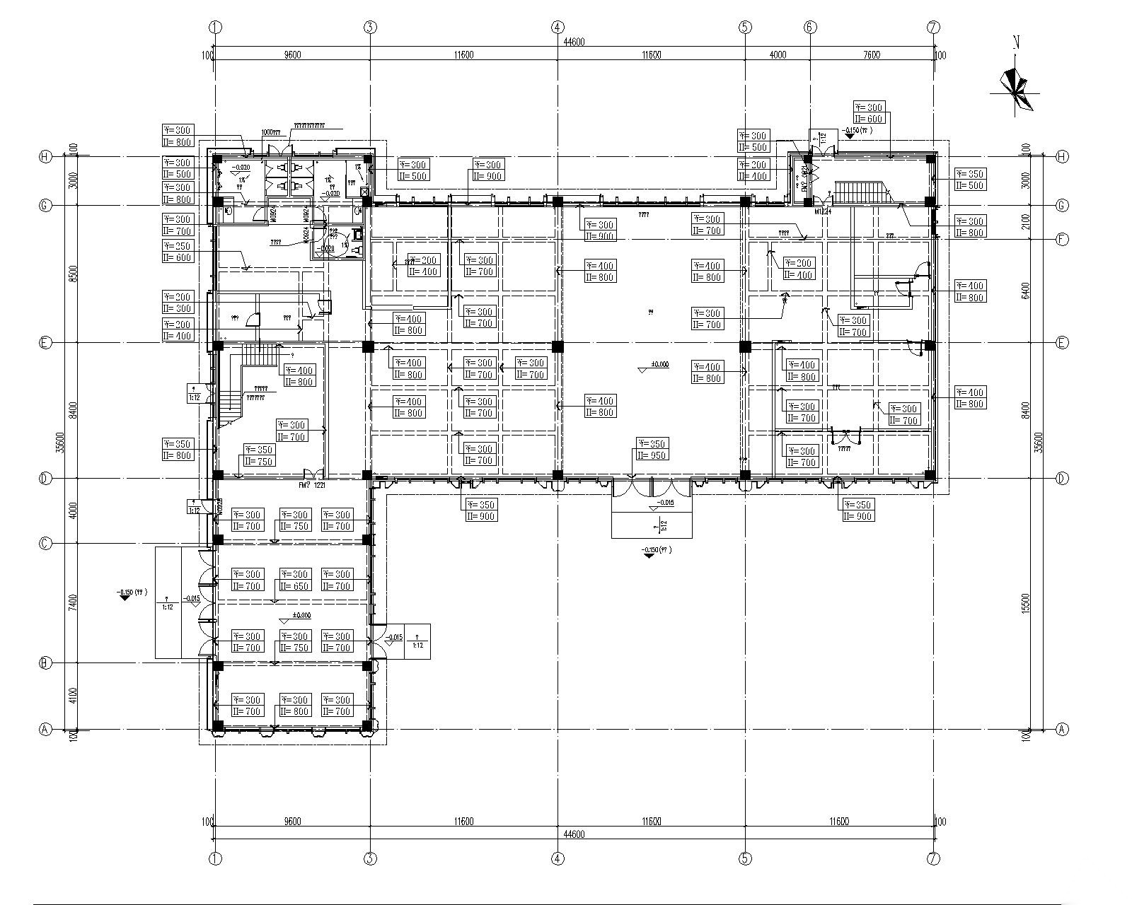 [郑州]豫发白鹭源售楼部设计施工图