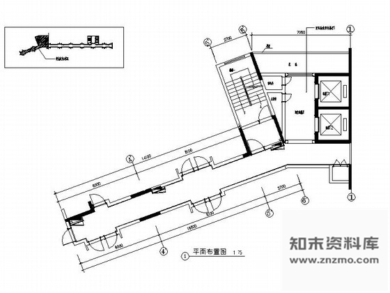 施工图广州南湖某花园洋房标准层过道装修图含选材表