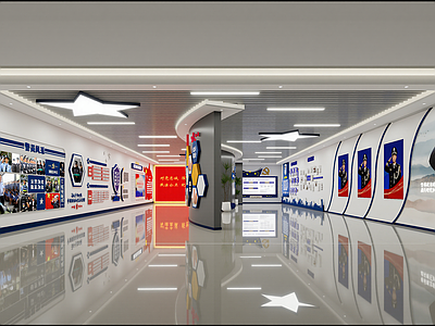 现代党建展厅