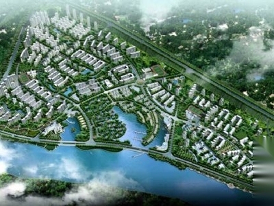 陕西居住区景观规划方案 居住区景观 示范区景观