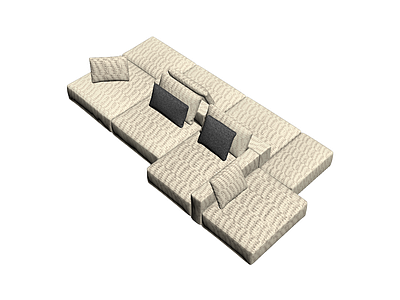 现代风格沙发组合