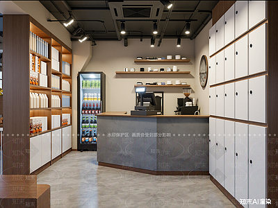 现代咖啡厅