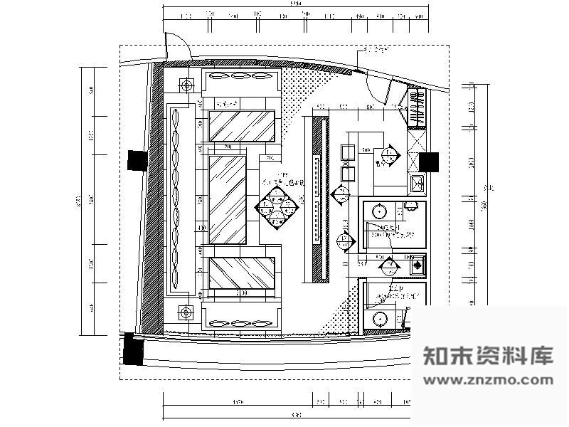 图块/节点VIP包厢Ⅵ详图