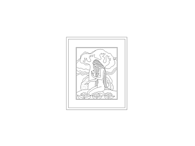 人物 软装装饰画图块