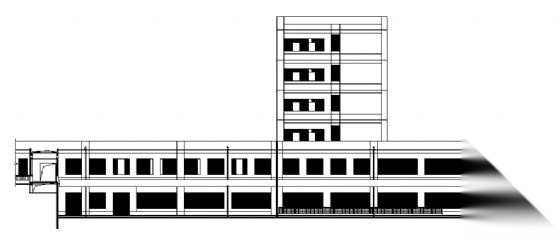 某六层传染病医院建筑施工图