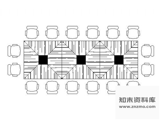 图块/节点常用办公家具图块