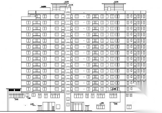 凯悦宾馆建筑施工图