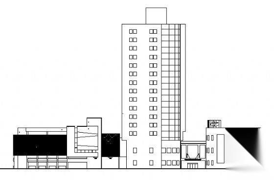 立体停车楼图纸 建筑