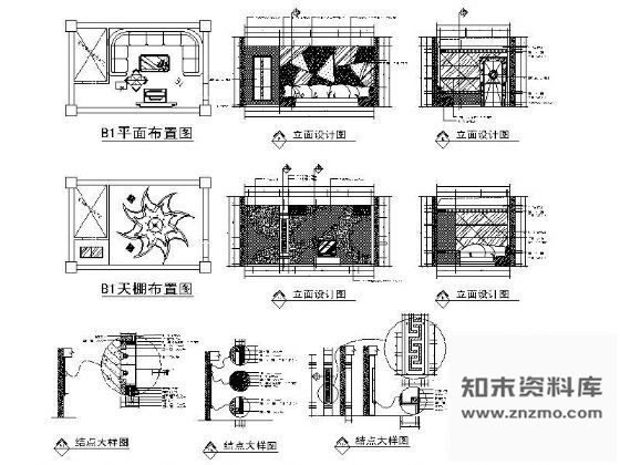 图块/节点KTV包间详图Ⅰ