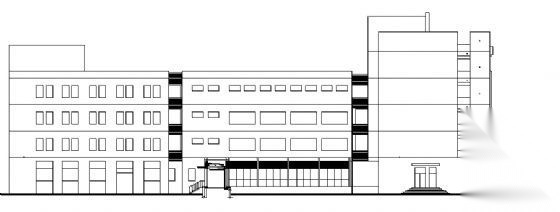 天津某印务公司六层综合楼建筑施工图