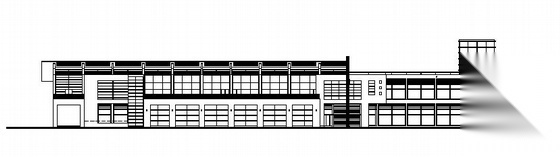 深圳红树湾某住宅小区会所楼建筑施工图 娱乐会所