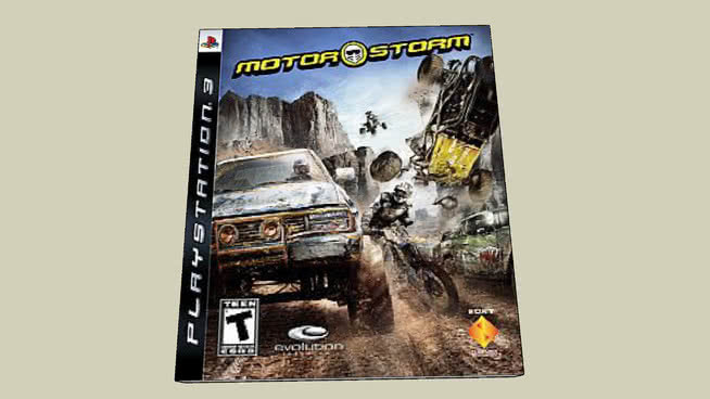 Motorstorm（游戏站3） 家居物品 饰品 书 箱包 磁带