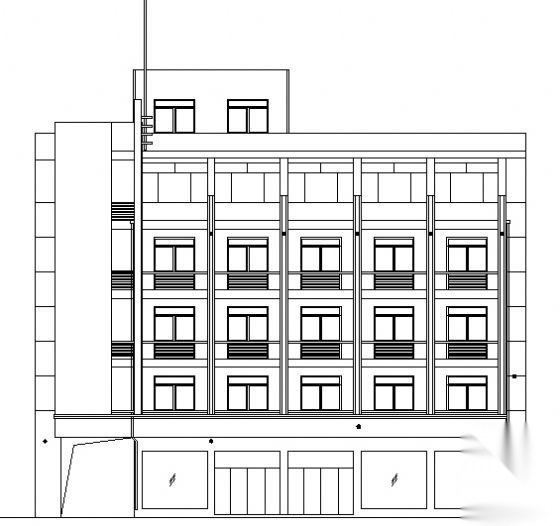 某六层办公楼建筑施工图