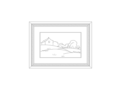 陈设类立面挂画 挂画