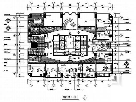 [浙江]著名大厦现代办公楼改建工程室内装修施工图