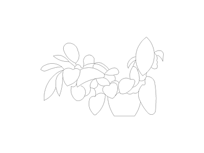 绿植 餐厅家具