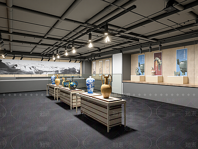 现代博物馆展厅