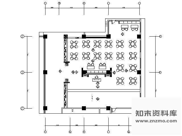 施工图260平米风味餐厅施工图