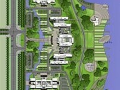 山东商务小区景观规划设计方案 居住区景观 示范区景观