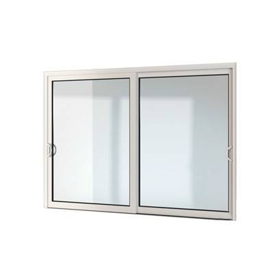 现代长方形玻璃推拉窗