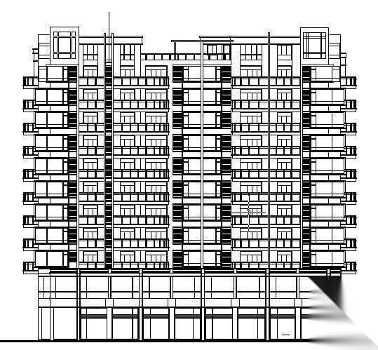 航运新村高层住宅建筑设计