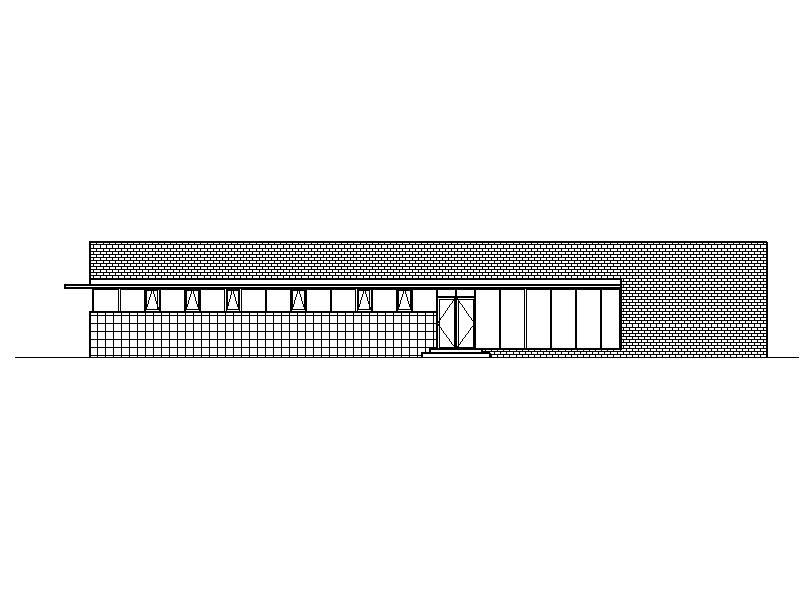 [新疆]大型体育公园现代风格运动员休息室施工图 体育馆建筑