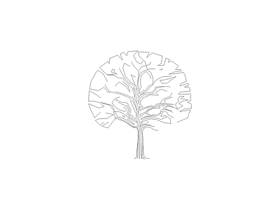 乔木种植 家具图块