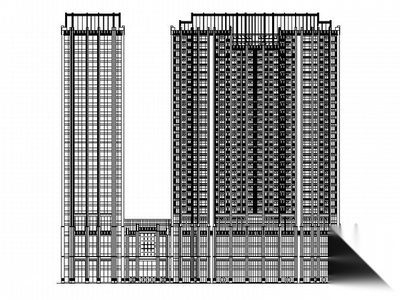 高层城市综合体建筑方案设计图 规划设计