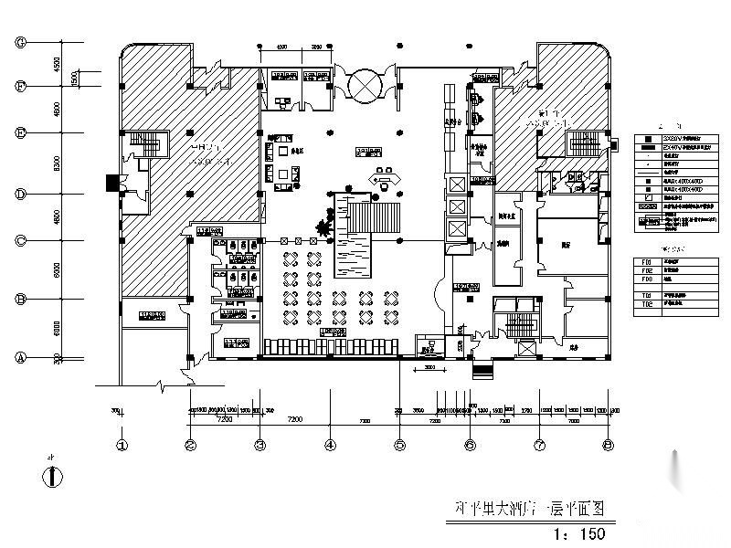 [北京]某大酒店装修图(含效果)