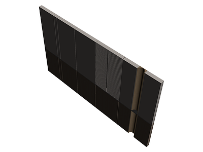 现代风格隔断墙