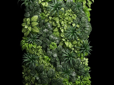 现代绿植墙