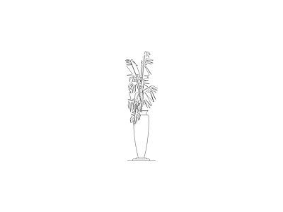 种绿植盆栽图块 植物