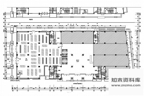 施工图杭州市中心核心地带重点惠民工程文化中心装修图含实景图