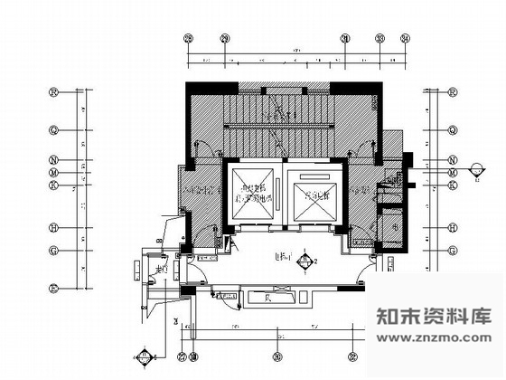 施工图福州知名房地产开发商设计公共空间室内施工图