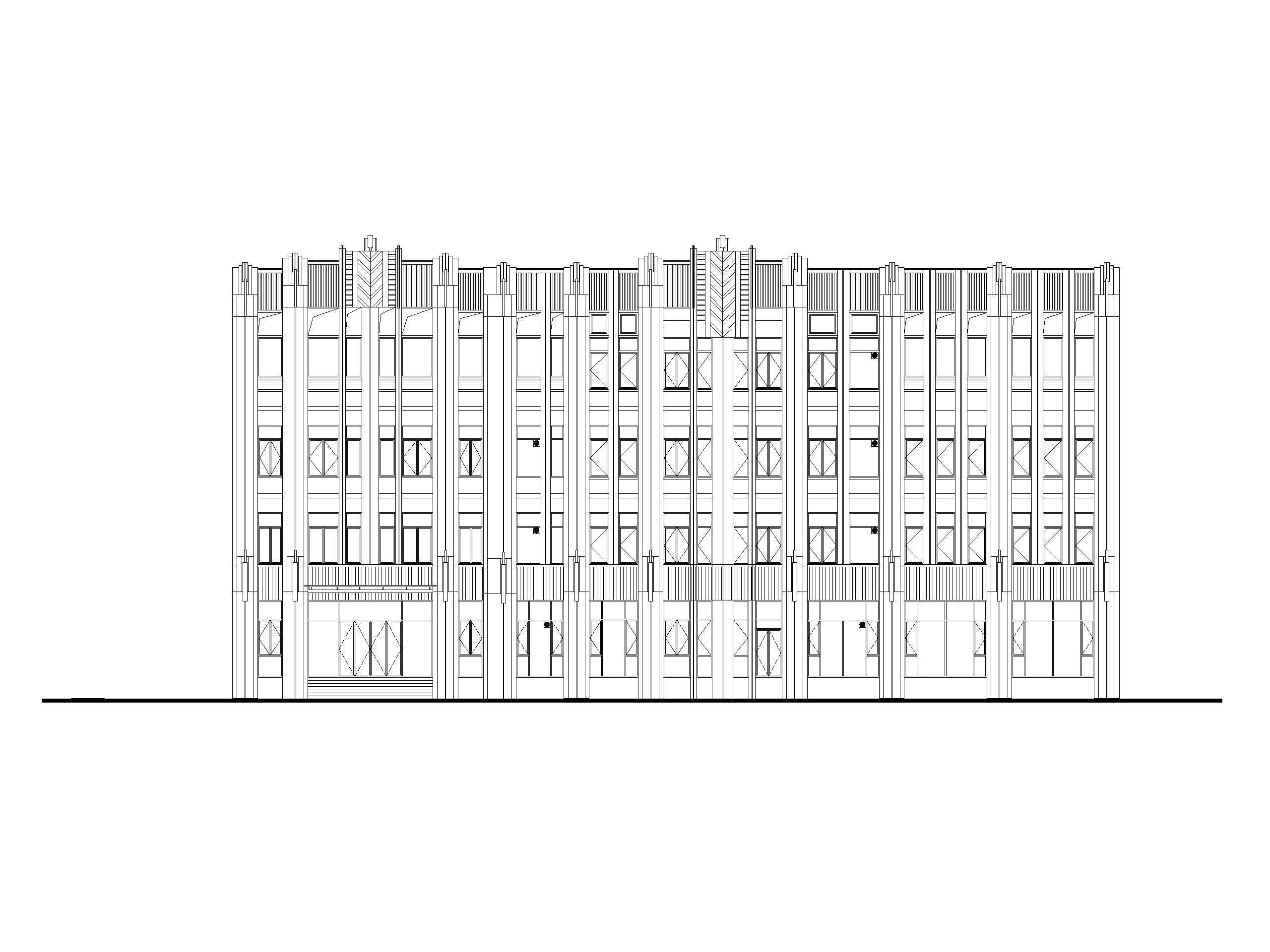 [上海]华漕镇四层框结结构办公楼建筑施工图