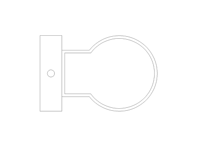 五金管件 马桶平立侧面