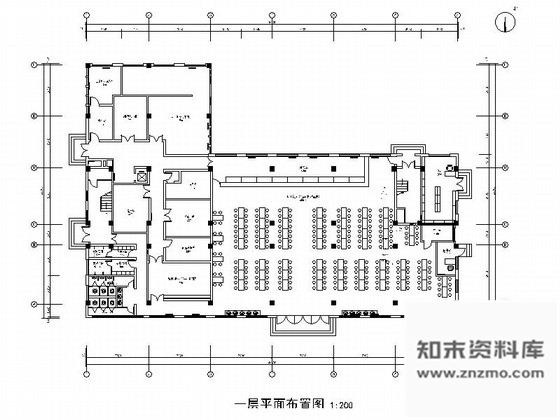 施工图山东现代风格六层宿舍楼室内装修施工图